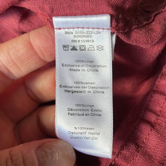 Jachs Girlfriend Linen Shirt Dress - Picture 6 of 6